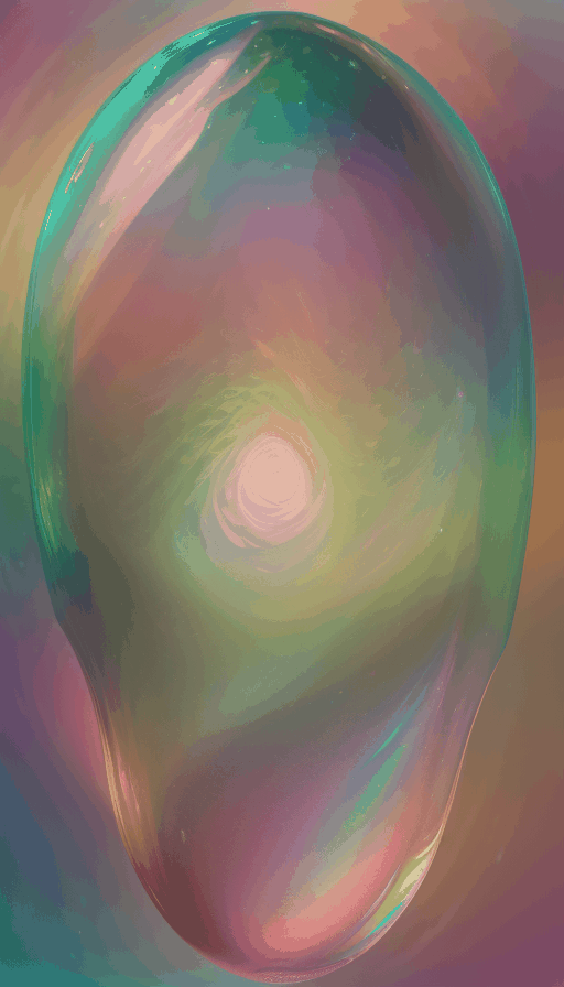 ⁣Ethereal Orb - AI Generated Abstract Visual Loop